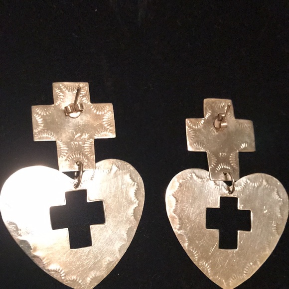 ๐ฃ Vintage 925 Sterling Earrings - Picture 5 of 8